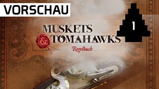 Vorschau Muskets amp Tomahawks Regelbuch  Stronghold Terrain  3D Adventskalender 1  DICED [upl. by Auberbach]