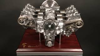 Porsche 911 cutaway engine kinetic sculpture by Greg Stirling [upl. by Combe]