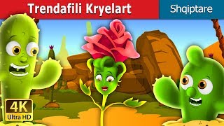 Trendafili Kryelart  The Proud Rose Story in Albanian  AlbanianFairyTales [upl. by Ieluuk]