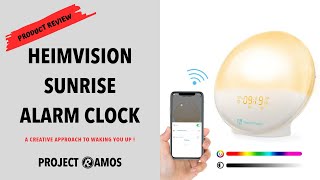 A Better Way to Wake Up In the Morning  HeimVision Sunrise Alarm Clock Review [upl. by Janek]