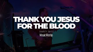 Thank You Jesus For The Blood  Charity Gayle Mosaic Worship Live Bass Cover IEM [upl. by Lamek]