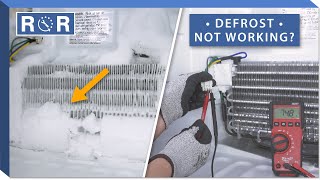 Refrigerator Defrost Troubleshooting Complete Guide  Repair amp Replace [upl. by Alban]