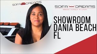 SOFA DREAMS SHOWROOM IN DANIA FL [upl. by Rikahs]