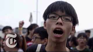 Hong Kong Protest 2014 The Evolution of Joshua Wong  The New York Times [upl. by Vinson415]