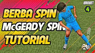 BERBA SPIN amp MCGEADY SPIN TUTORIAL BÀN PHÍM amp TAY CẦM  FIFA ONLINE 4 [upl. by Eikcir]