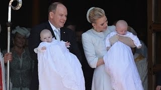 Baptism of the Princely children at the Monaco Cathedral [upl. by Conley]