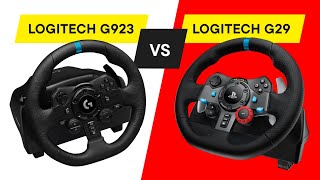 Logitech G923 VS Logitech G29 СРАВНИТЕЛЬНЫЙ ОБЗОР ИГРОВЫХ РУЛЕЙ [upl. by Anitaf297]