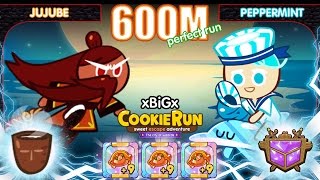 CookieRun 600M EP1 JujubePepperMint สมบัติพัฟพุทรา 3 ชิ้น โหดเว่อร์   xBiGx [upl. by Aneert]