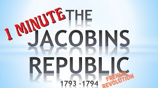 1793  1794 The 4 key elements of the Jacobin Republic in 1 minute [upl. by Skipton]