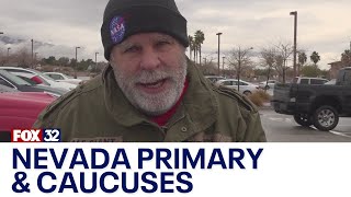 Nevada voters speak their minds ahead of Nevada primary [upl. by Lamp]