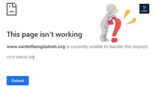 HTTP error 500  Website is Currently Unable To Handle This Request 🔥Live Solve 2023 Bangla [upl. by Madeleine238]