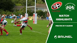 🎥 MATCH HIGHLIGHTS  Pirates 455 Albion [upl. by Adlaremse]