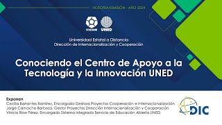 Conociendo el Centro de Apoyo a la Tecnología y la Innovación UNED [upl. by Mikah]