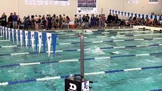 Marshall Odom  100 Fly  4844 Friendswood High School Pool and Mustang Record [upl. by Granger]