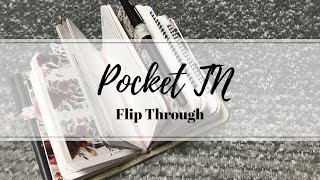 Pocket Travelers Notebook Flip Through [upl. by Eema]