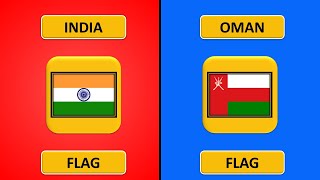 India vs Oman country comparison  Difference between India and Oman 2024 [upl. by Frazier]