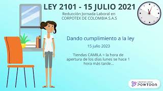 REDUCCION JORNADA LABORAL 2024 [upl. by Hsinam]