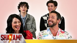 Shazam Asher Angel amp Jack Dylan Grazer Interview [upl. by Aissenav]