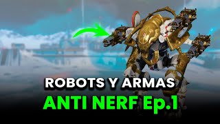 War Robots  RAVANA con ATOMIZER  Robots y Armas ANTI NERFEOS Ep1  Pinceladas Graficas [upl. by Kramal]