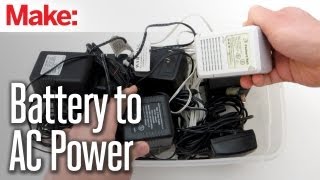 DIY Hacks amp How Tos Convert a BatteryPowered Device to AC Power [upl. by Ermeena2]