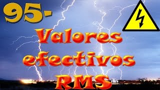 ⚡ Valores efectivos de la tensión y corriente RMS Clase 95 [upl. by Yleak728]