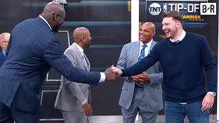 Luka Doncic Joins Inside the NBA [upl. by Ennaear153]