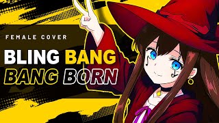 BlingBangBangBorn Mashle OP  Female Cover by Shiro Neko [upl. by Asenab]