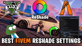 BEST FiveM GTA V ReShade Settings For Low End Pc ULTRA RESULTS✅ [upl. by Narba]