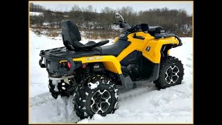 SOLD 2014 CanAm Outlander MAX 800R XT 457 Miles [upl. by Susette]