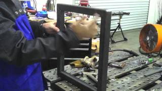 Metal Fabrication on a StrongHand Build Pro Welding Table [upl. by Cooke]