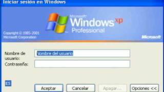 COMO ENTRA A UNA COMPUTADOR WINDOWS XP SIN CONTRASEÑA [upl. by Wolfgang]