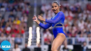 Jordan Chiles  Floor at 2023 NCAA gymnastics semifinals [upl. by Merras]