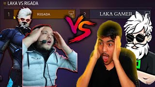 LAKA GAMER VS RIGADA  M1887 VS M1887  WHO IS THE KING OF ONE TAP SHOTGUN [upl. by Rothberg]