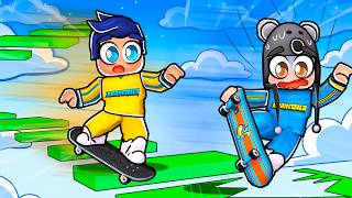 OBBY DE SKATE NO ROBLOX Brancoala Games [upl. by Shushan]