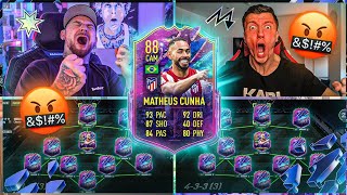 REICHT DOCH LANGSAM  🤬 CUNHA FUTURE STAR SQUADBUILDER BATTLE 😱 vs FeelFifa FIFA 22 SBB [upl. by Colp189]