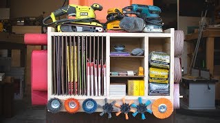 The ULTIMATE SANDPAPER STORAGE cabinet [upl. by Jeniece636]