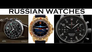 Top 5 Russian Watch Brands [upl. by Nevin34]