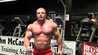 Ripped Bodybuilder UFC Training  Big John McCarthys Fight Center [upl. by Deys420]