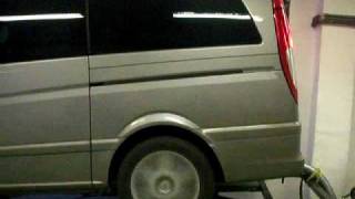 Mercedes Viano 22 CDI Chiptuning amp Dyno pull [upl. by Alisen478]