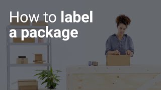 How to label a package [upl. by Nnaassilem]