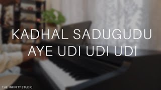 Kadhal Sadugudu  Aye Udi Udi Piano Cover  Alaipayudhey  Saathiya  ARR [upl. by Brian]