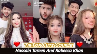 Hussain Tareen And Rabeeca Khan New Tik TokRabeeca Khan Tik TokHussain Tareen new Tik Tok videos [upl. by Antonia]