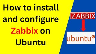 How to install and configure Zabbix 6 on Ubuntu 2004 2204  Updated 2024  Linux monitoring tools [upl. by Gnav748]