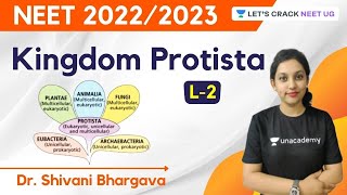 L2 Kingdom Protista  NEET Biology  NEET 20222023  Dr Shivani Bhargava [upl. by Lidia766]