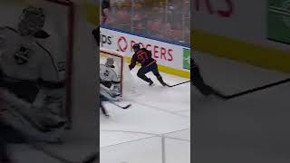 Mcdavid Buries goal vs kings hockey nhl oilers mcdavid shorts viralvideo edmontonoilers [upl. by Halladba387]