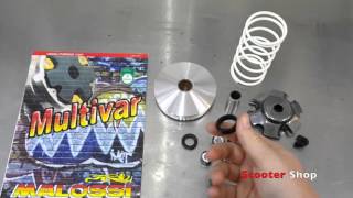 Malossi Multivar 2000 Variator Unboxing [upl. by Murat]