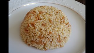 Muhteşem Bulgur Pilavı Tarifi [upl. by Atinyl]