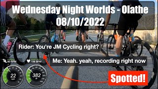 Wednesday Night Worlds Crit  Kansas City racing [upl. by Ellingston]