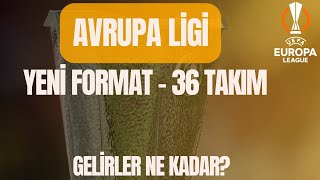 AVRUPA LİGİ 20242025 FORMATI  Takımlar ne kadar kazanacak [upl. by Kirsteni]