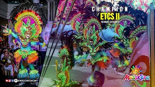 CHAMPION  ETCS II Elementary Level MassKara Festival 2018 [upl. by Ludba]